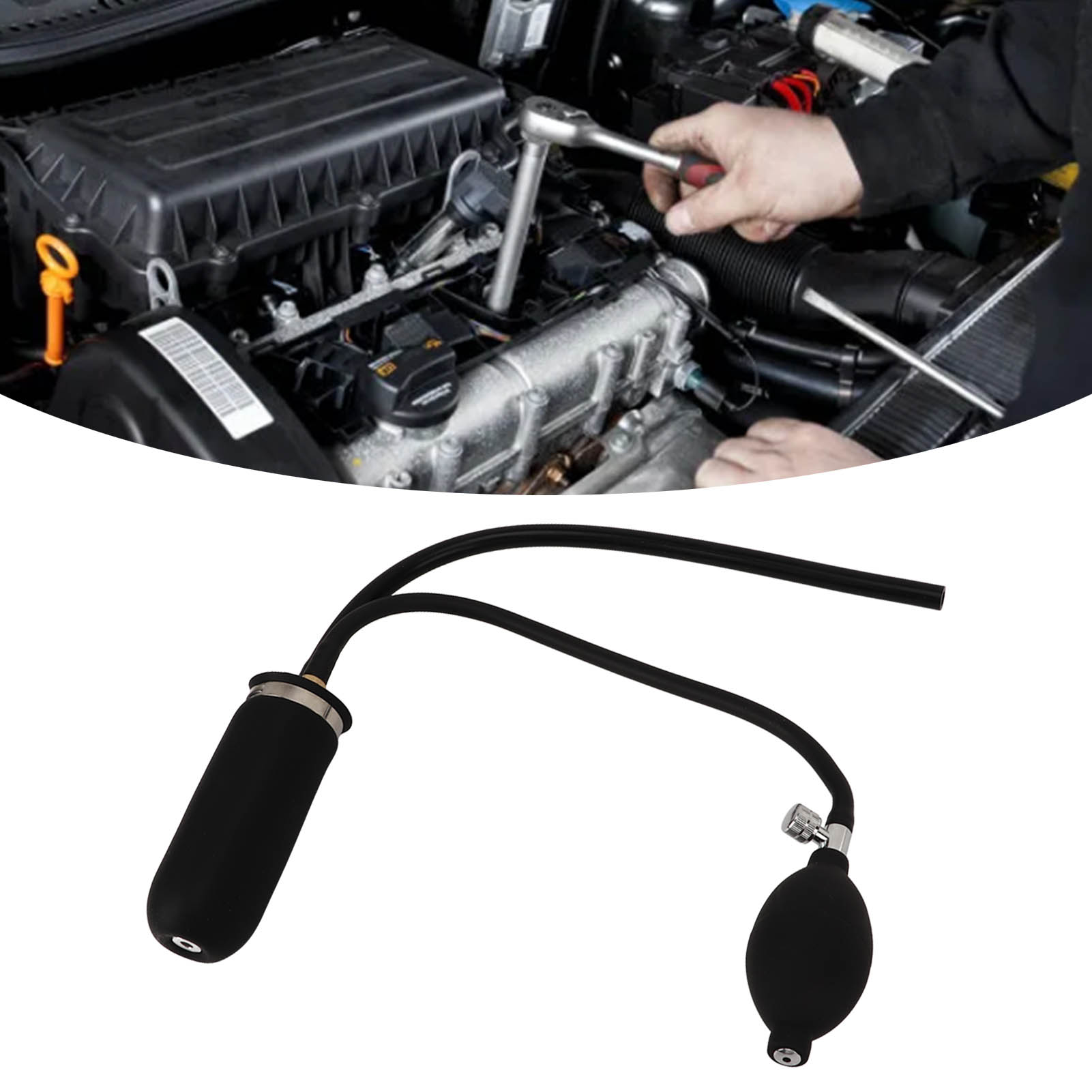 Universal Car Easy Intake Adap - Smoke Leak Detector ulasan dan harga